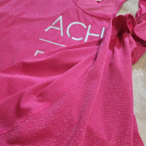 Ideology Plus Size Activewear Top Pink Neon Sz 3X - Picture 6 of 9